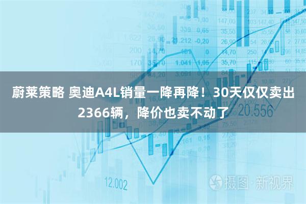 蔚莱策略 奥迪A4L销量一降再降！30天仅仅卖出2366辆，降价也卖不动了