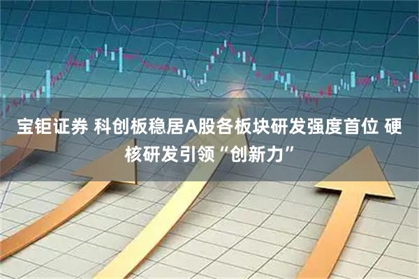 宝钜证券 科创板稳居A股各板块研发强度首位 硬核研发引领“创新力”