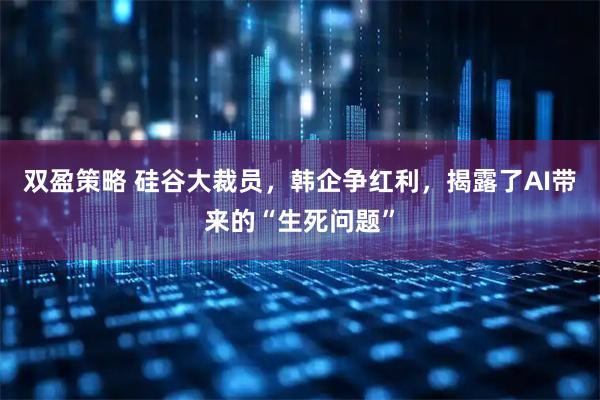 双盈策略 硅谷大裁员,韩企争红利,揭露了AI带来的“生死问题”