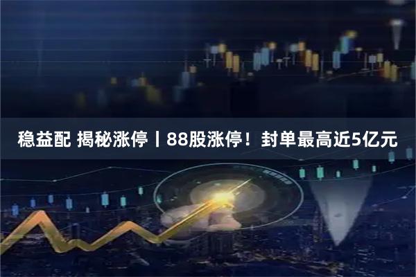 稳益配 揭秘涨停丨88股涨停！封单最高近5亿元